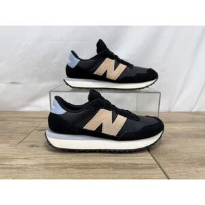 New Balance 237 Black Tan Blue Women's Sneakers WS237BB Size 8